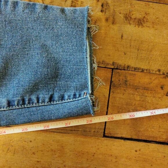 True Religion Halle Skinny Jeans Size 31 Raw Hem Cotton - Picture 13 of 13